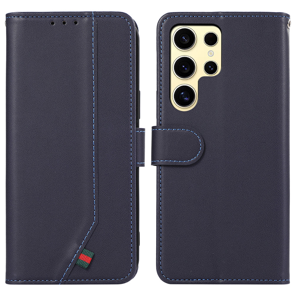 For Samsung Galaxy S24 Ultra Wallet Phone Case RFID Blocking PU Leather Flip Cover For Samsung Galaxy S24 Ultra Wallet Phone Case RFID Blocking PU Leather Flip Cover